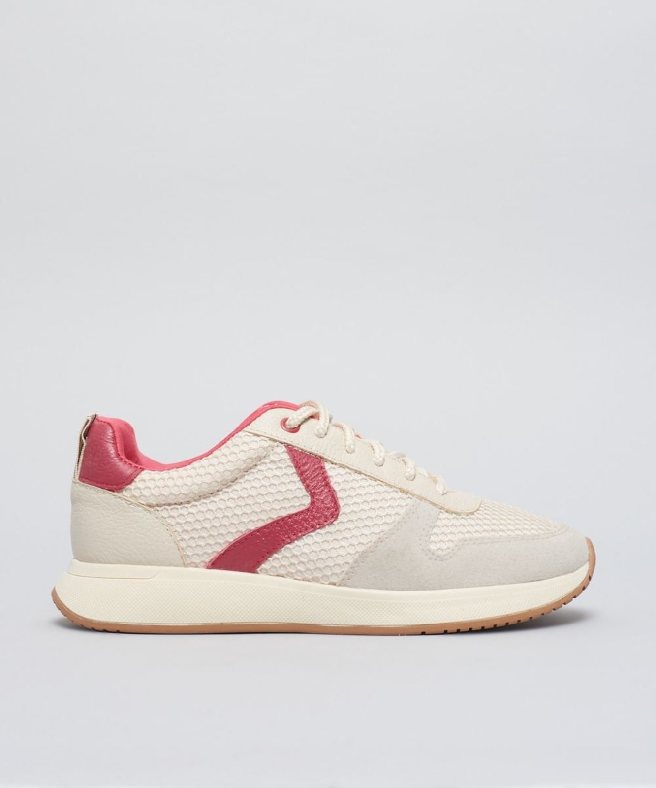 Tenis Mix Tela Sport - Offwhite 34 - offwhite