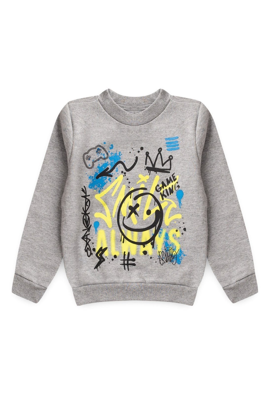 Infantil – Casaco Bem Vestir em Moletom
