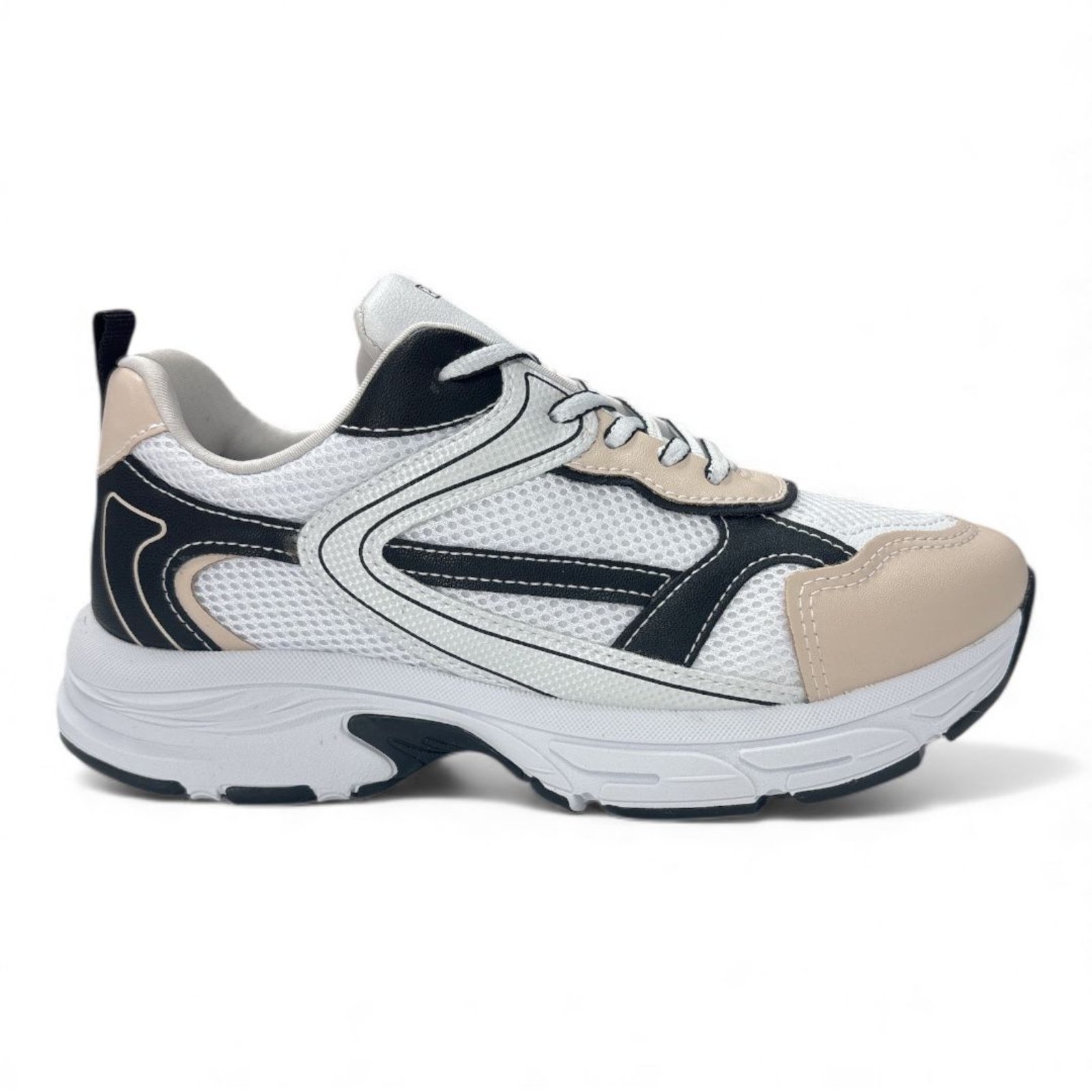 Vista 3 Tênis Feminino Jogging Leve Casual Multi 2578203-3 RAMARIM branco RAMARIM branco