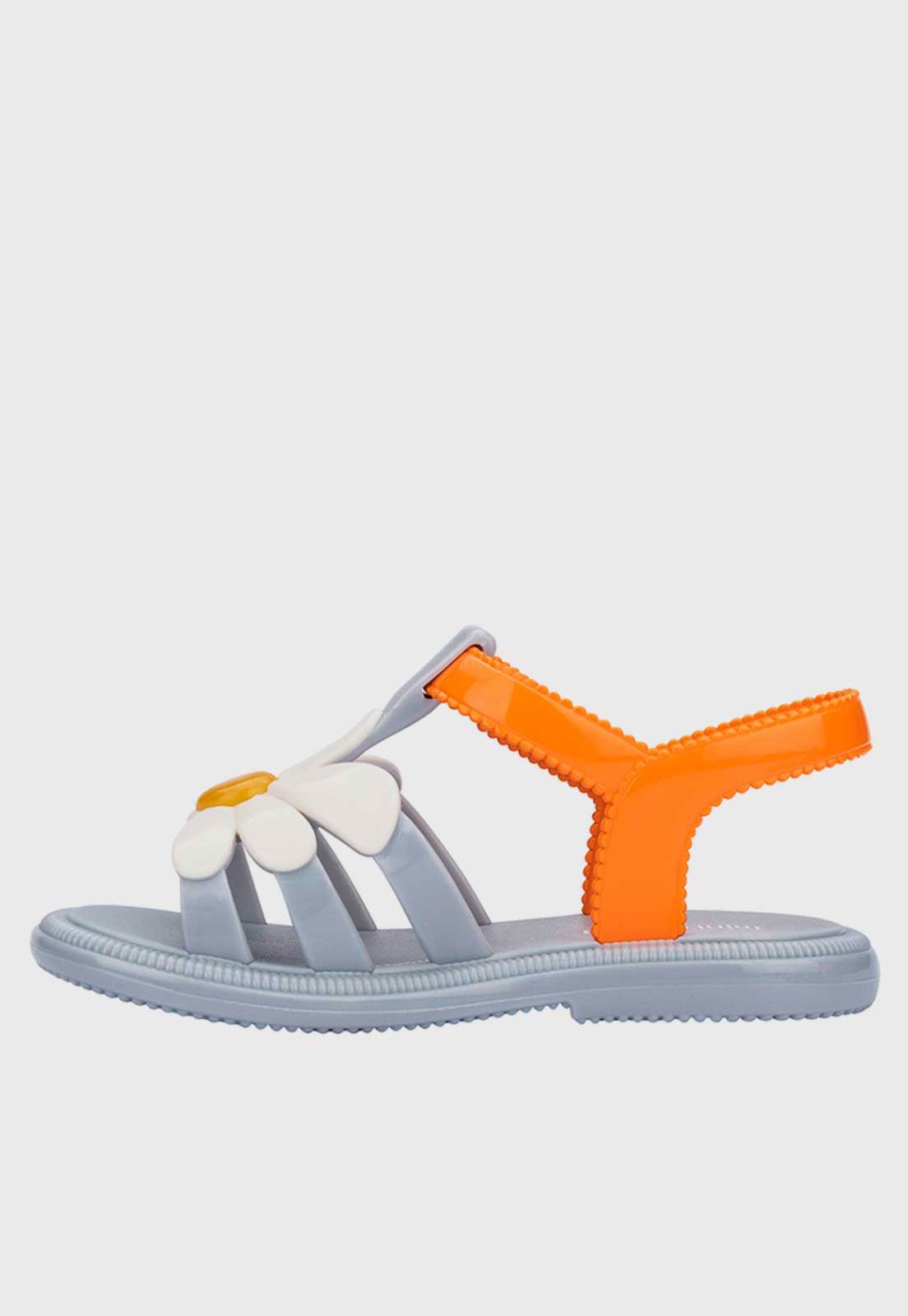 Infantil - Sandália Mini Melissa Hip Bloomy Bb Cinza