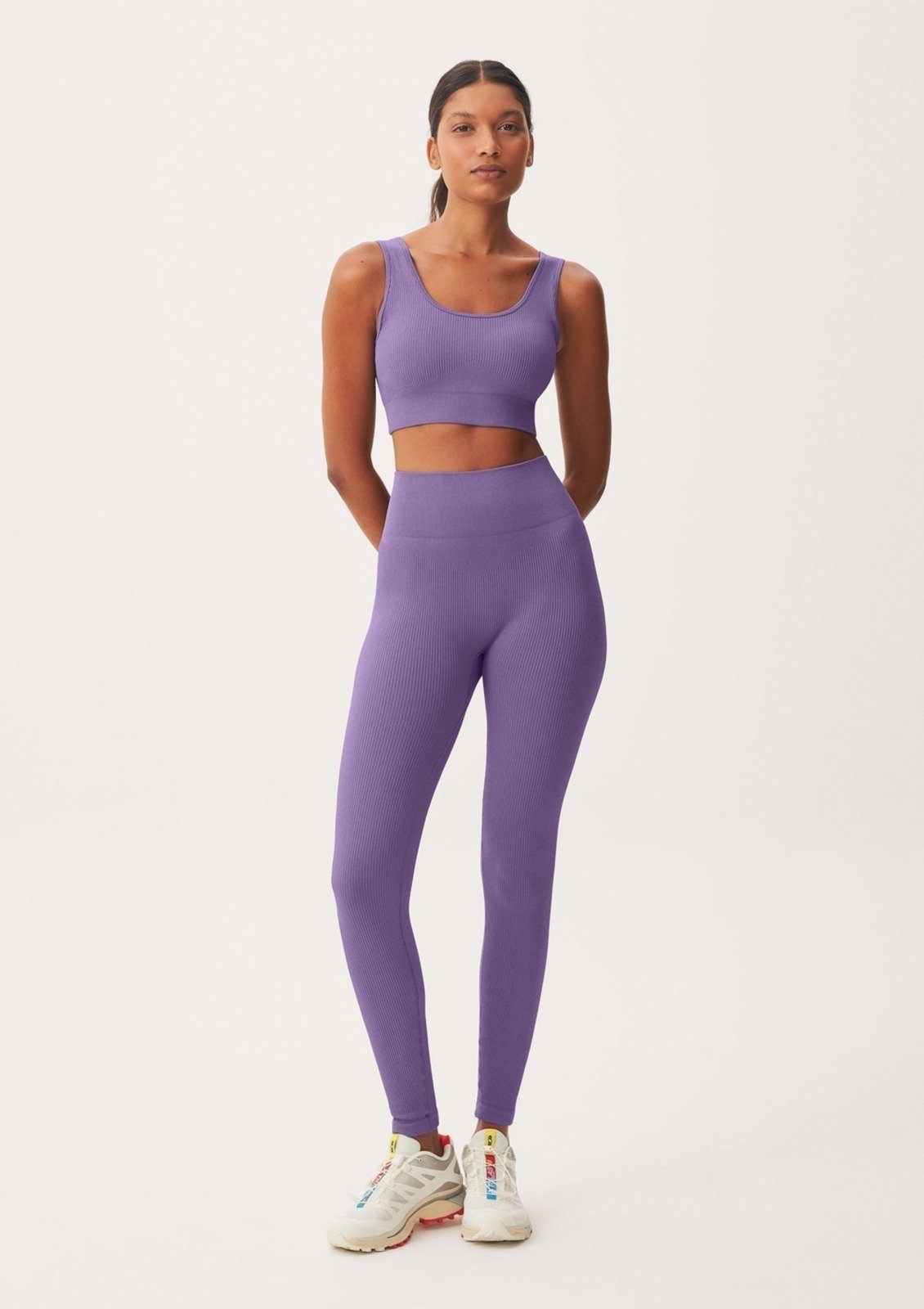 Calça Legging Feminina Canelada Sem Costura Hering