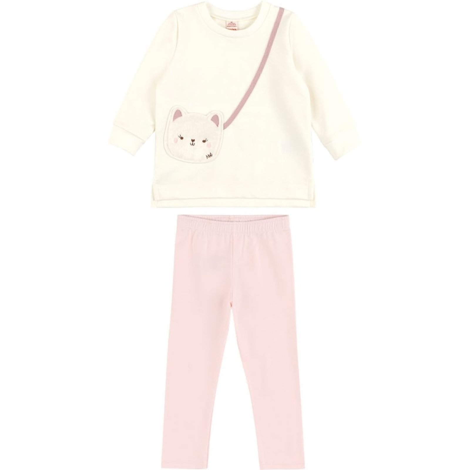 Infantil - Conjunto Longo Cat Menina Marisol