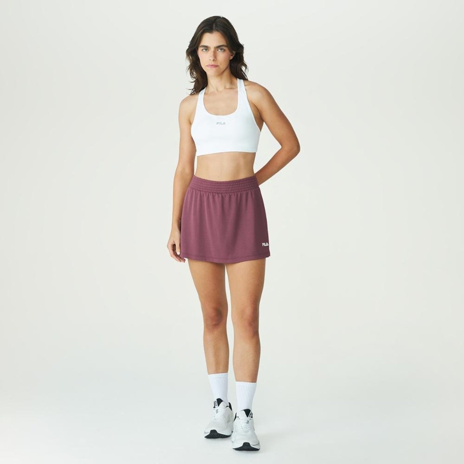 Top Fila Nadador Essential Bojo Feminino Branco