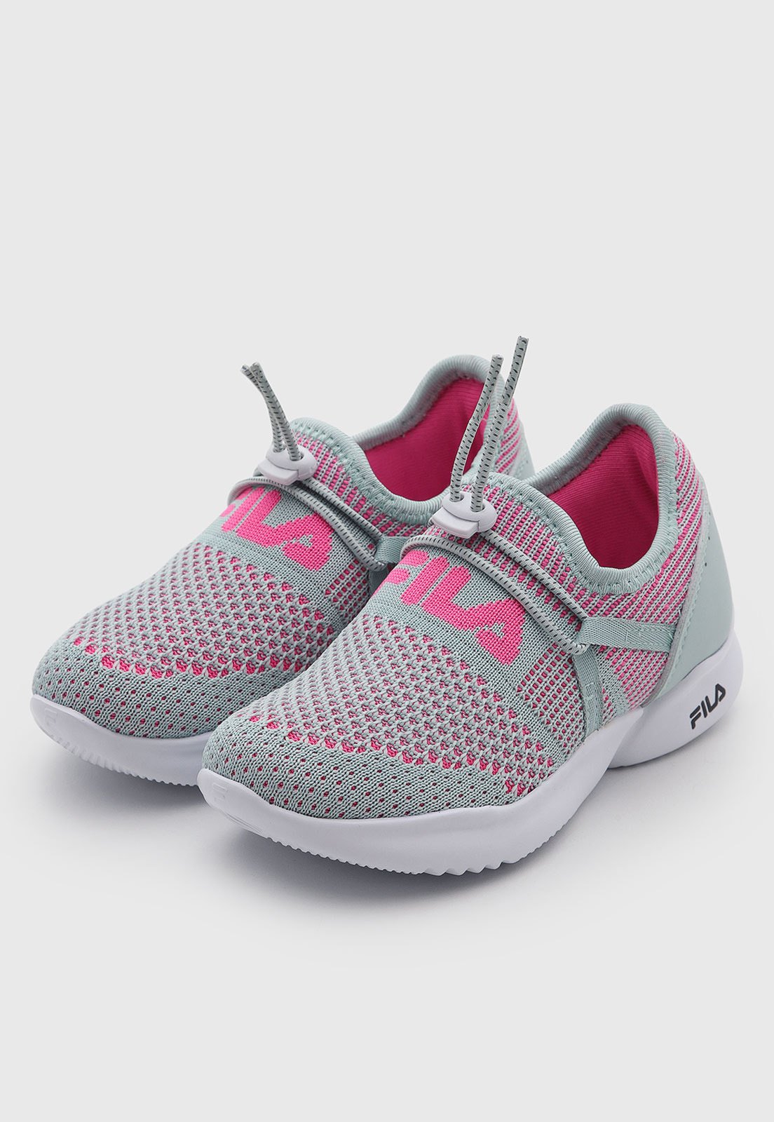 Infantil - Tênis Slip On Fila Performance Cinza