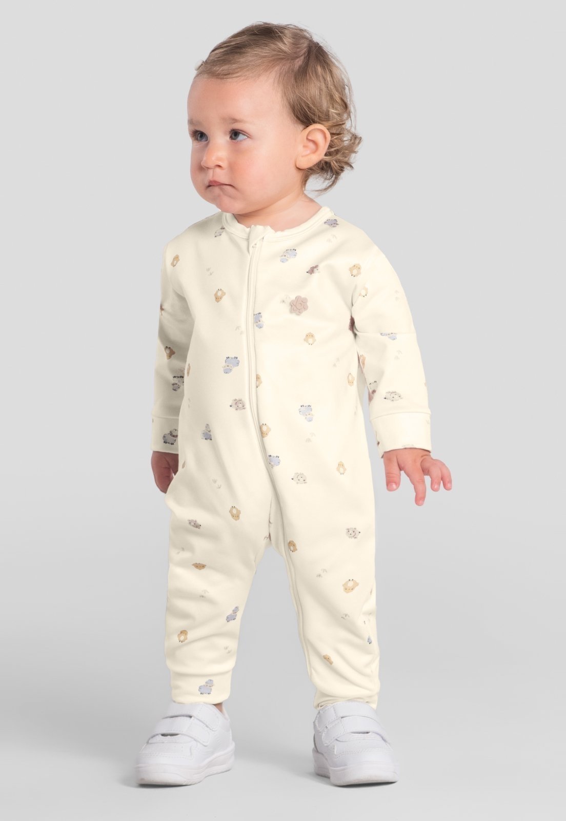 Infantil - Macacão unissex térmico pesado Brandili Baby