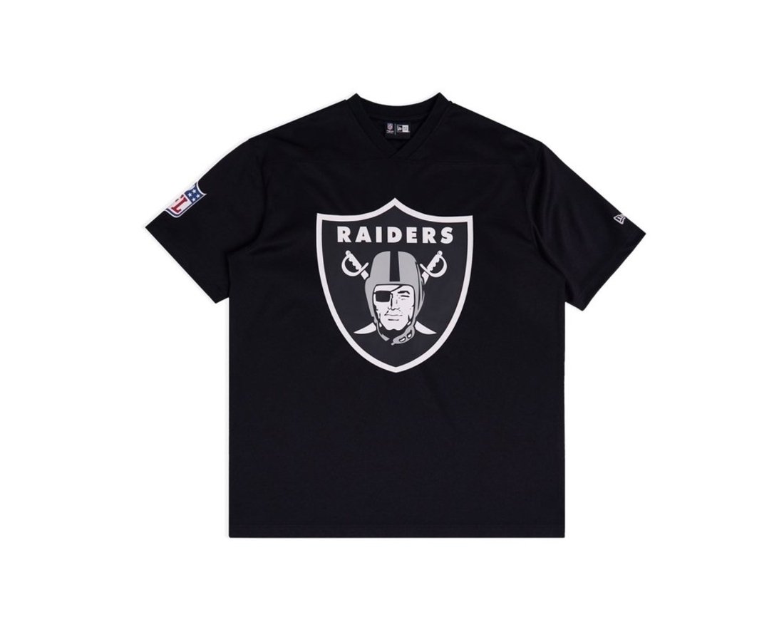 Camiseta New Era Regular Las Vegas Raiders NFL Preto