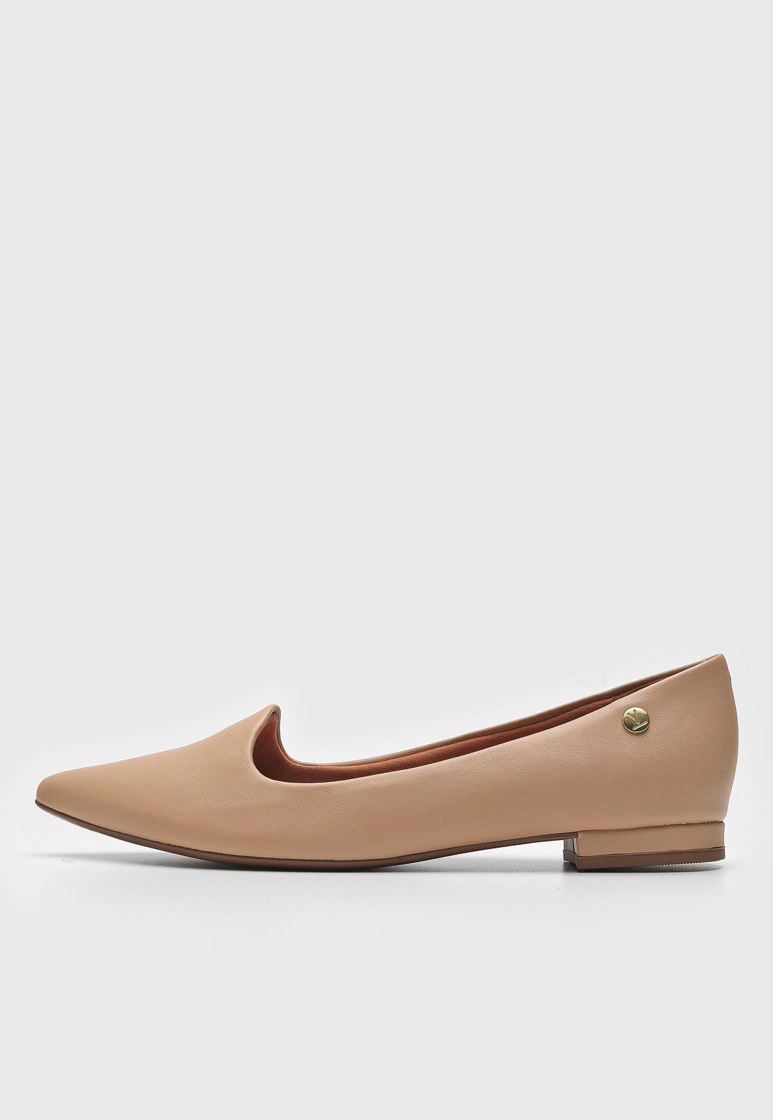 Sapatilha Vizzano Bico Fino Nude
