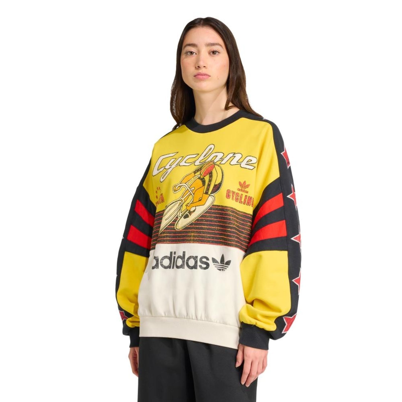 Moletom Archive Cycling adidas Originals Amarelo