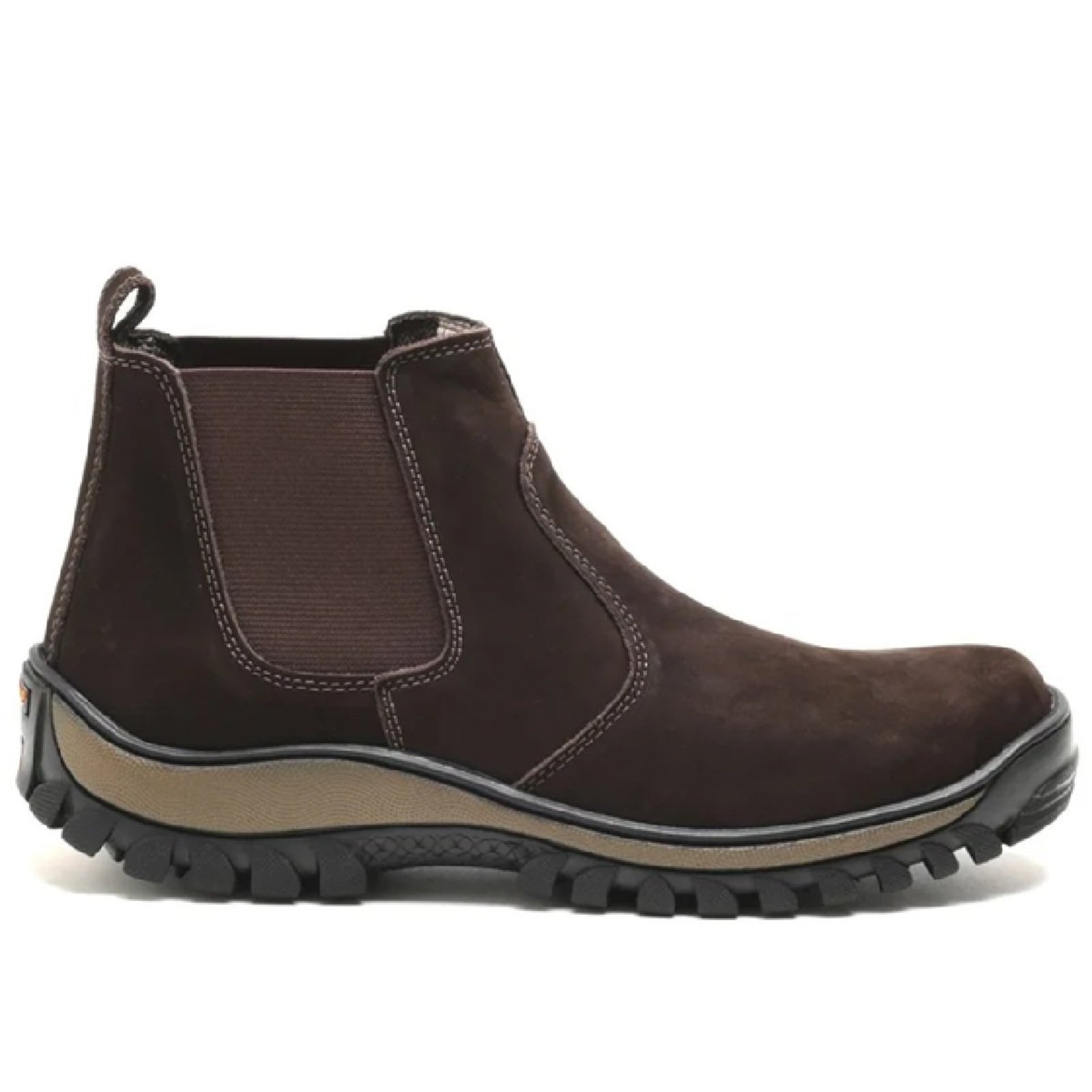 Botina Masculina Casual Agro Country Conforto Couro Premium Rovetto