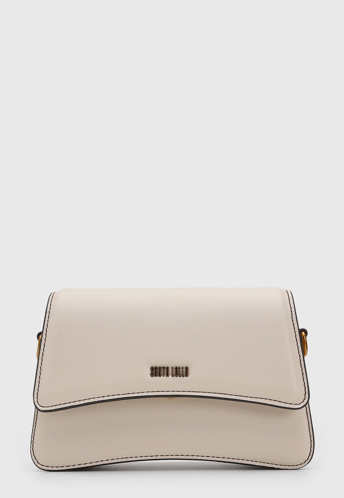 Bolsa Santa Lolla Transversal Off White