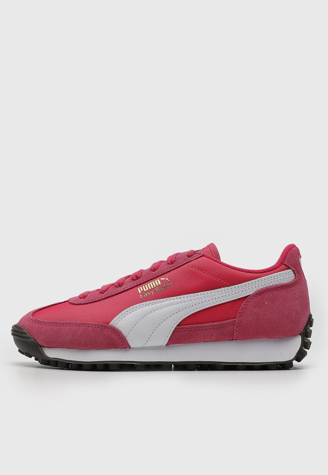 Tênis Feminino Puma Easy Rider Vintage Rosa e Branco