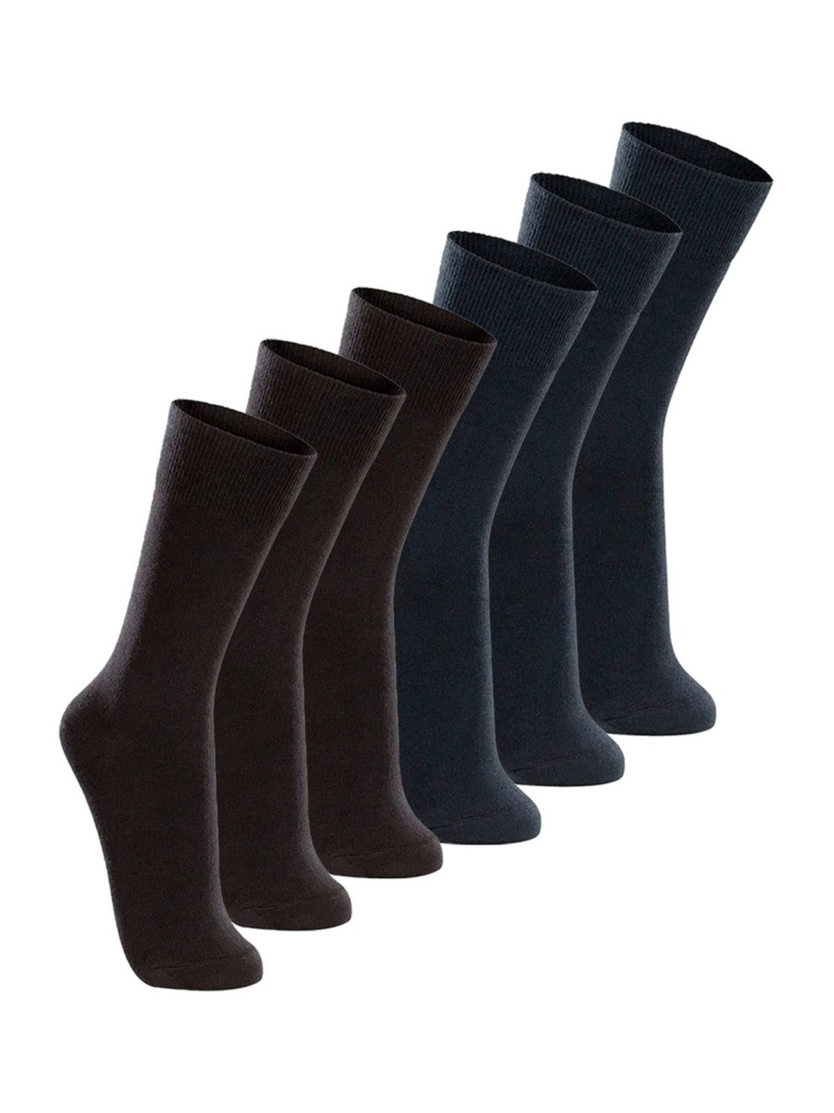 Kit com 6 Pares de Meias Casual Lupo 1210-201