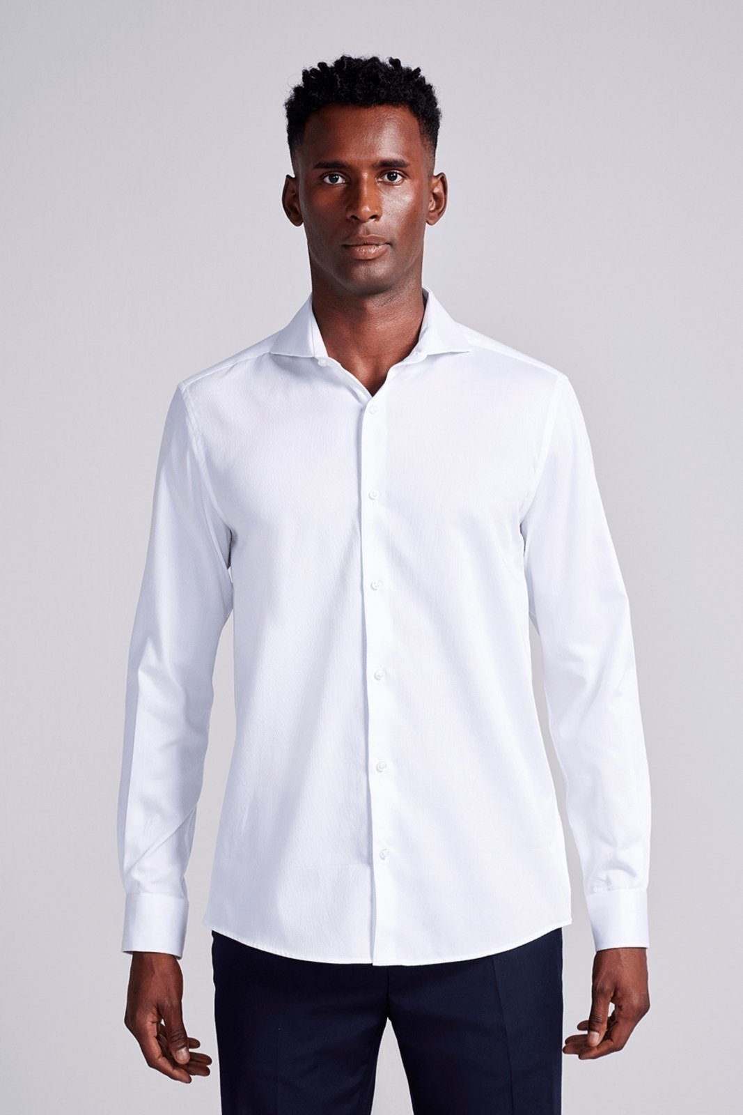 HIGHSTIL Camisa Social Lisa Slim Fit - Branco