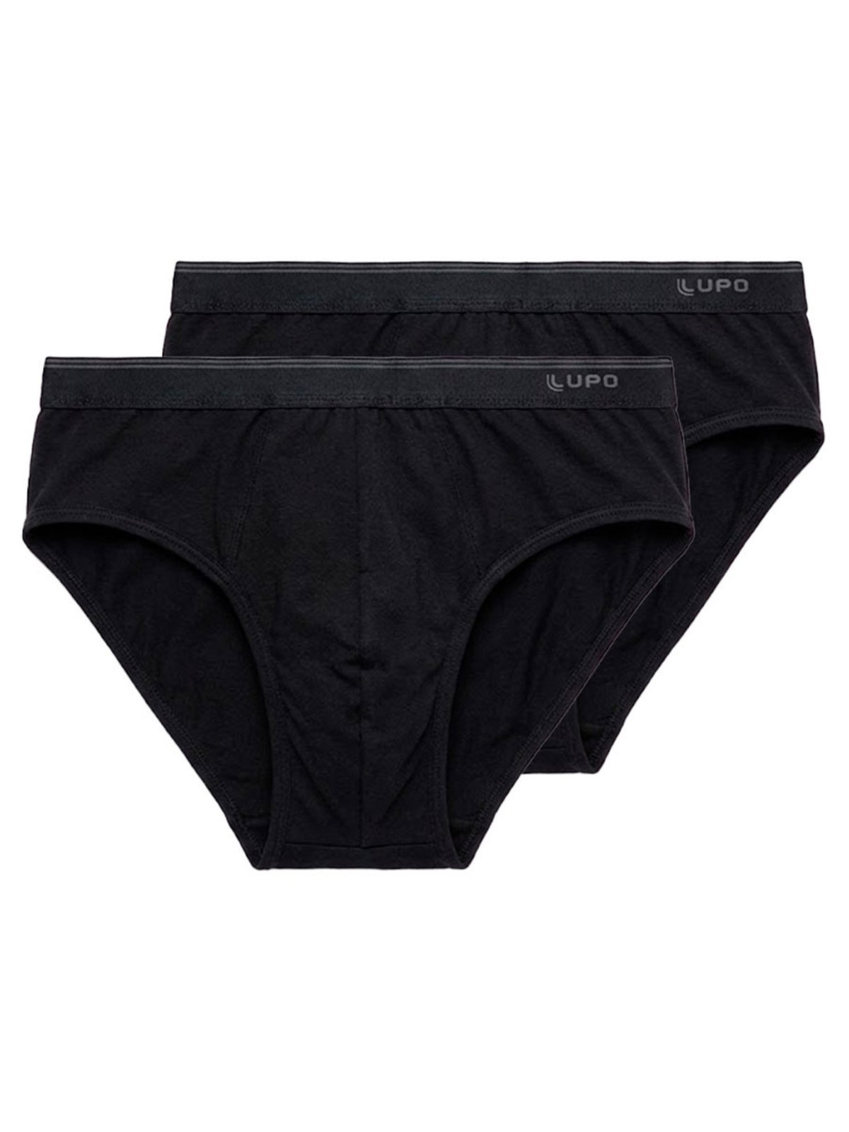 Kit com 2 Cuecas Slip Lupo 485-003