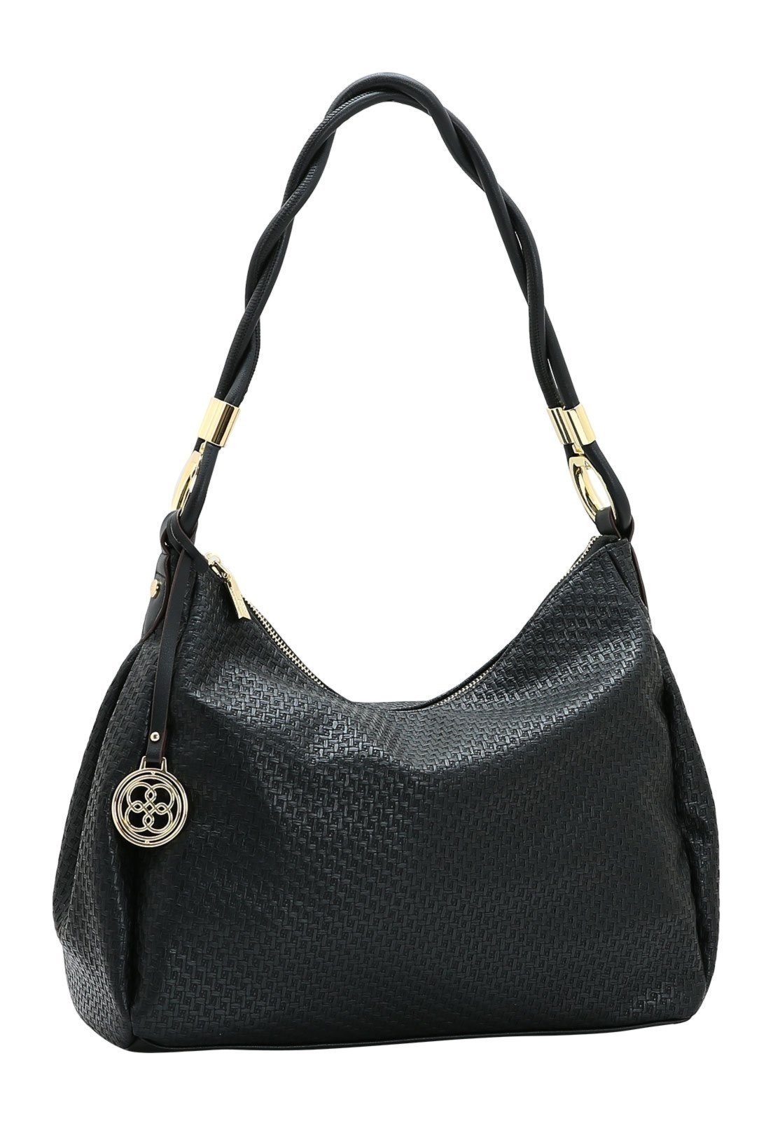 Bolsa Feminina Chenson Ombro Ferragem Chic 3485552 Preto