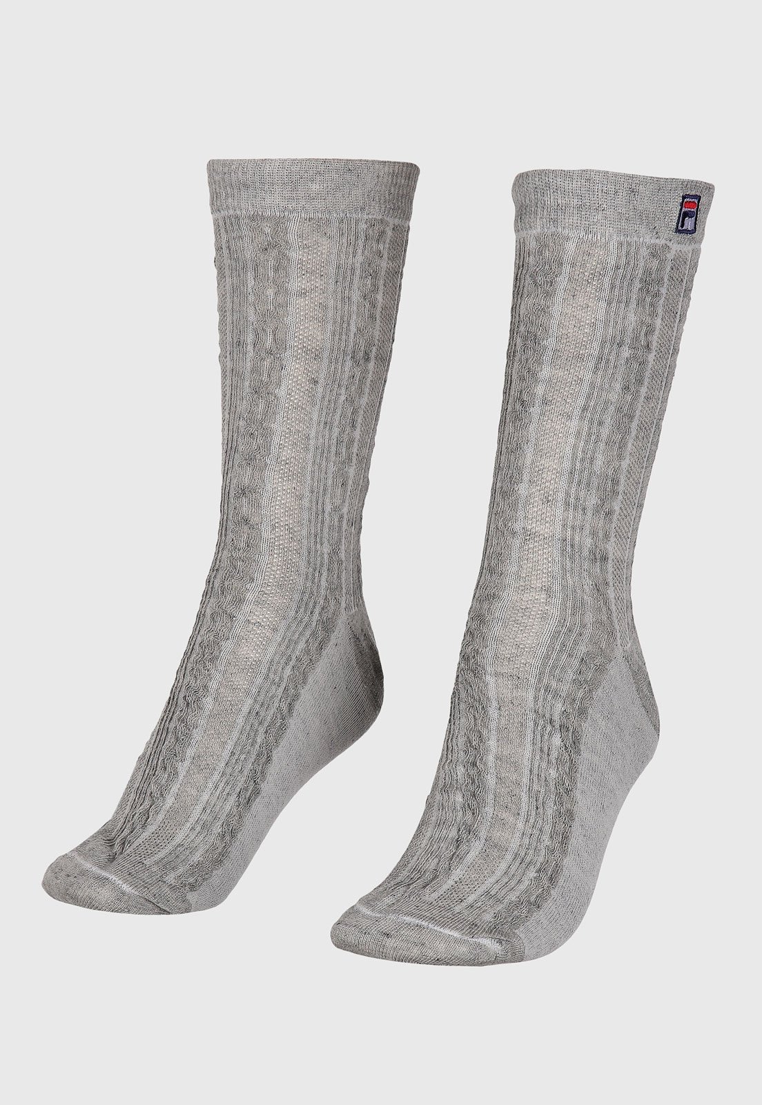 Meia Fila Sport Style Design Cinza