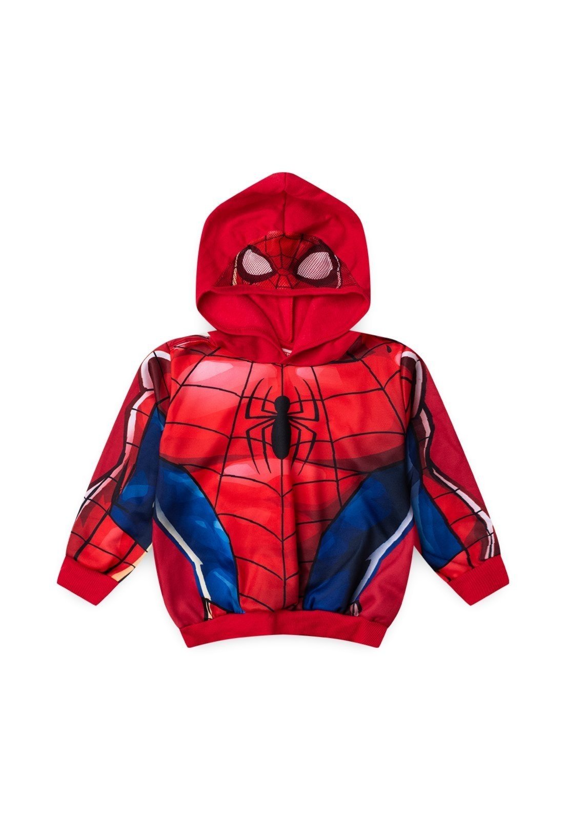 Infantil - Casaco Marvel De Moletom Capuz Homem Aranha