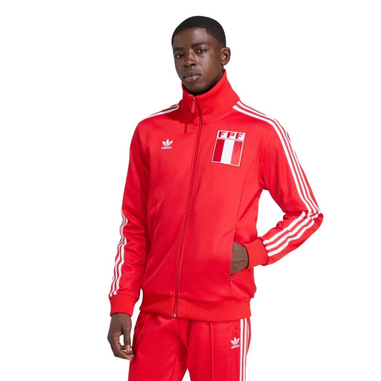 Jaqueta Peru adidas Performance Vermelho