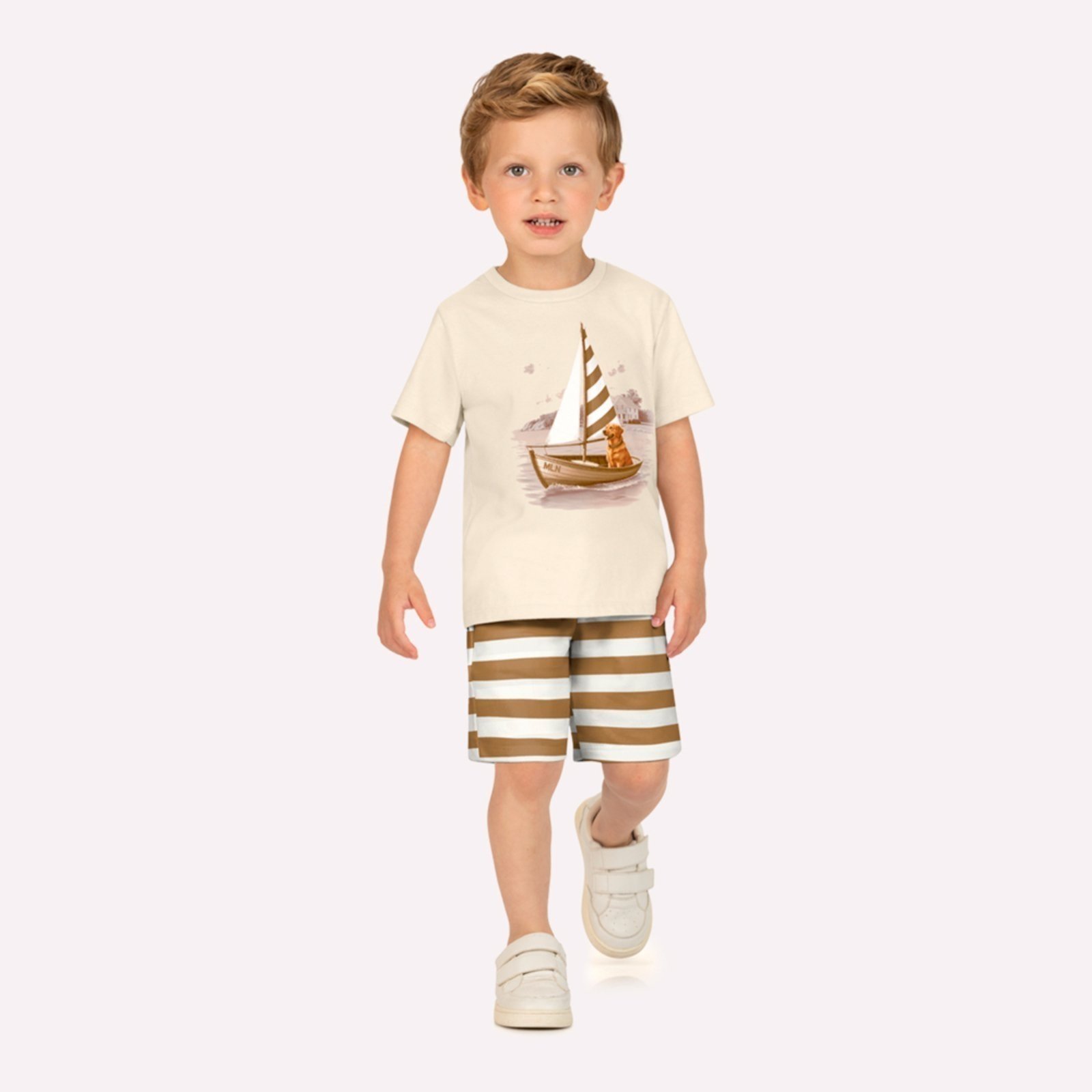 Infantil - Conjunto Menino Cachorrinho Milon
