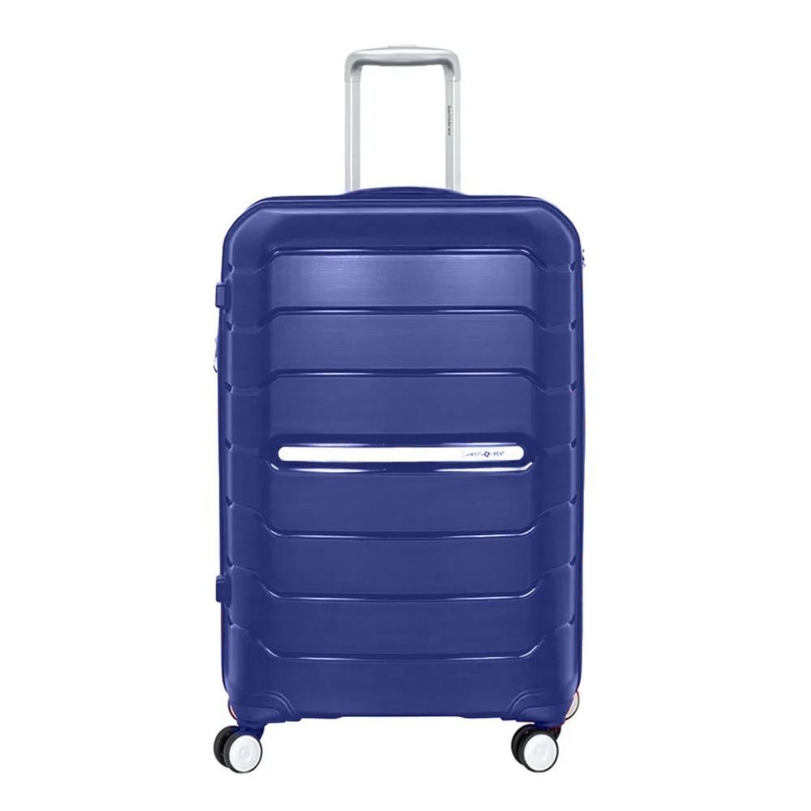 Vista 2 Mala De Viagem Samsonite Octolite Expansível Média Azul incolor azul Samsonite incolor azul