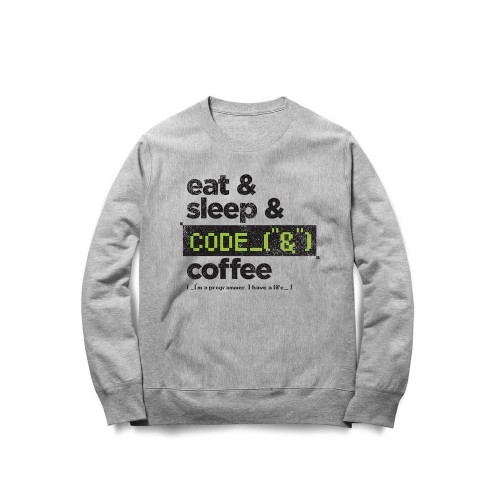 Moletom Programmer - Mescla Cinza - Casual - Studio Geek