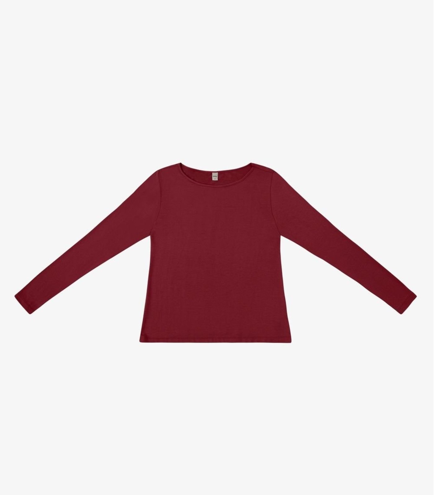 Blusa Feminina Manga Longa Básica Rovitex Vermelho