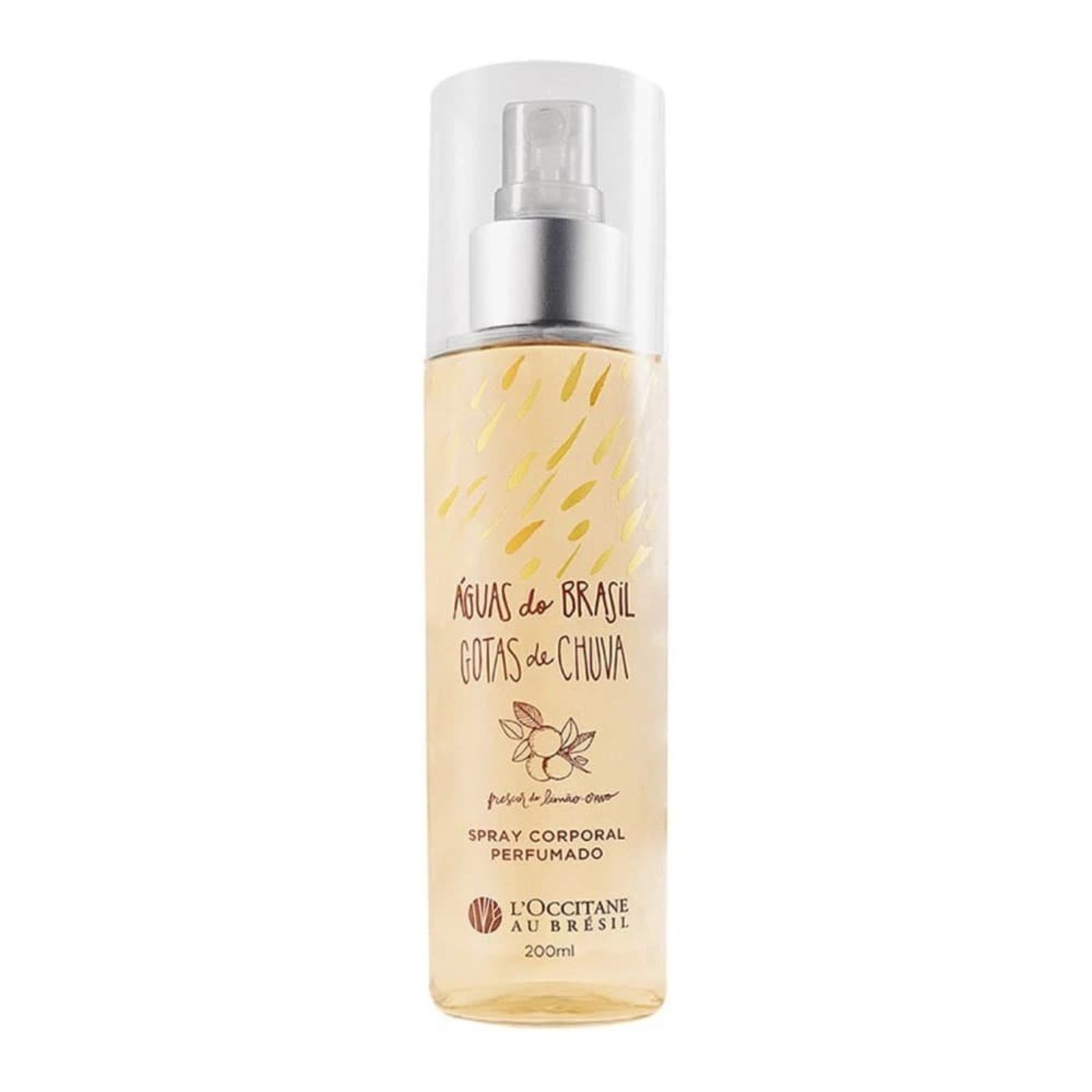 Spray Corporal Perfumado Gotas de Chuva L'Occitane Au Brésil 200ml