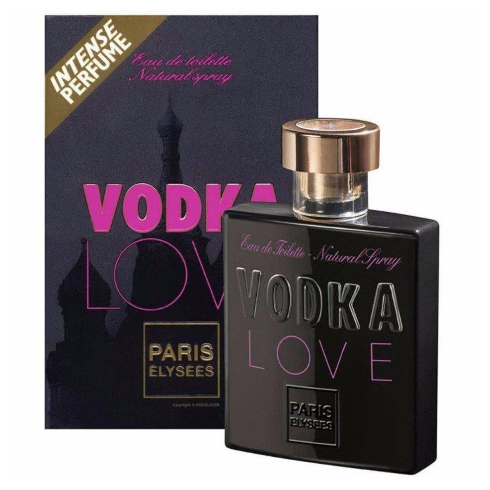 Vista 3 Vodka Love Eau de Toilette Paris Elysees incolor Paris Elysees incolor