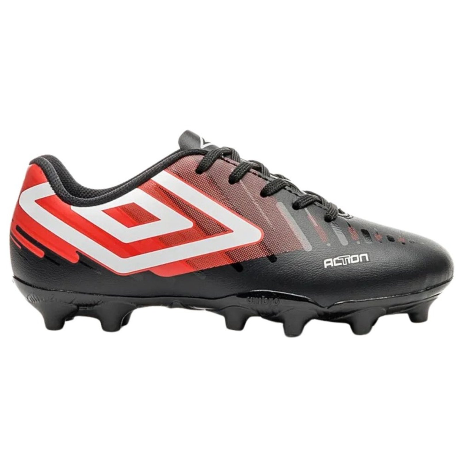 Infantil – Chuteira Campo Umbro Action Jr U07fb00287 Umbro Preto