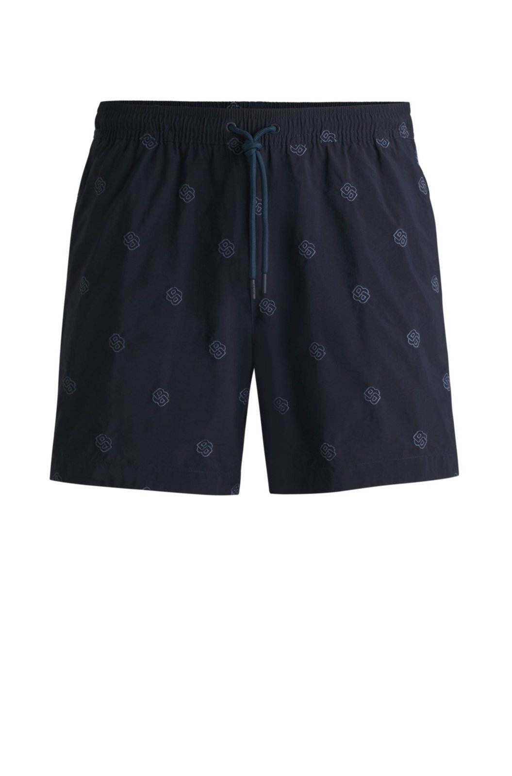 Shorts De Banho De Secagem Rápida Com Monogramas Double B