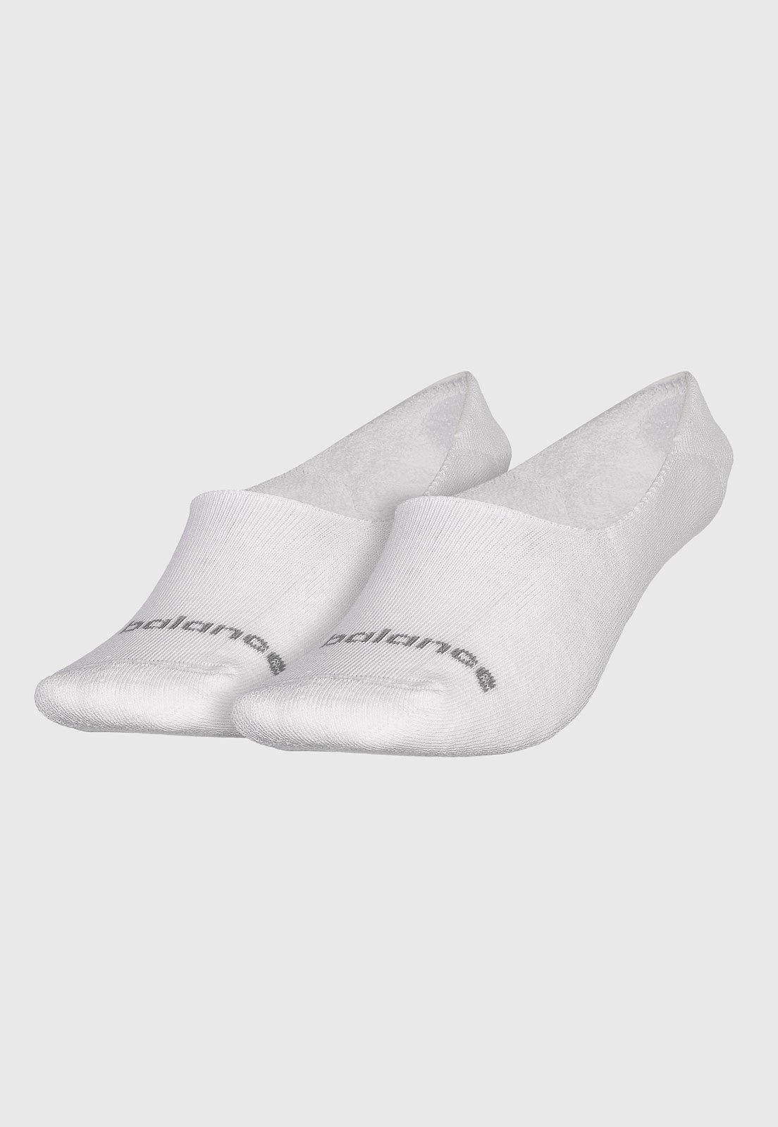 Meia New Balance Cano Baixo Branca