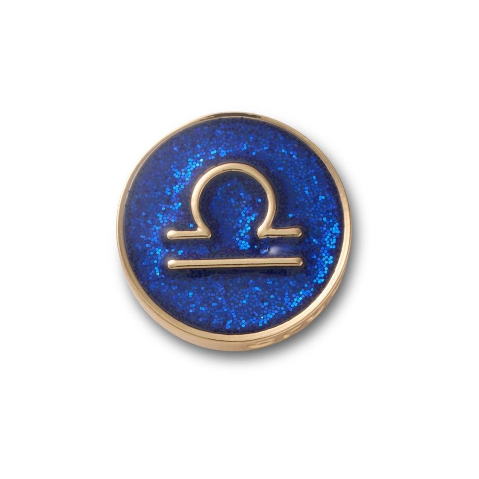 Infantil - Jibbitz™ Signo Libra Dourado Único Branco