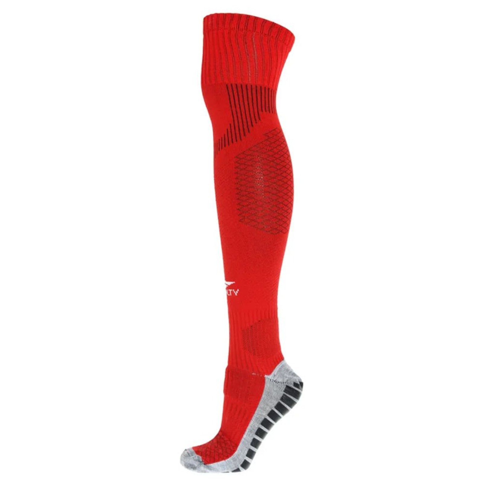 Meião Unissex Penalty Grip Max 39/44 Vermelho