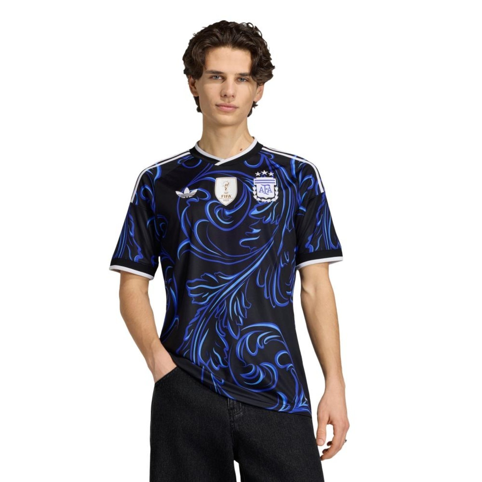Camisa II Seleção Argentina 26 adidas Performance Preto