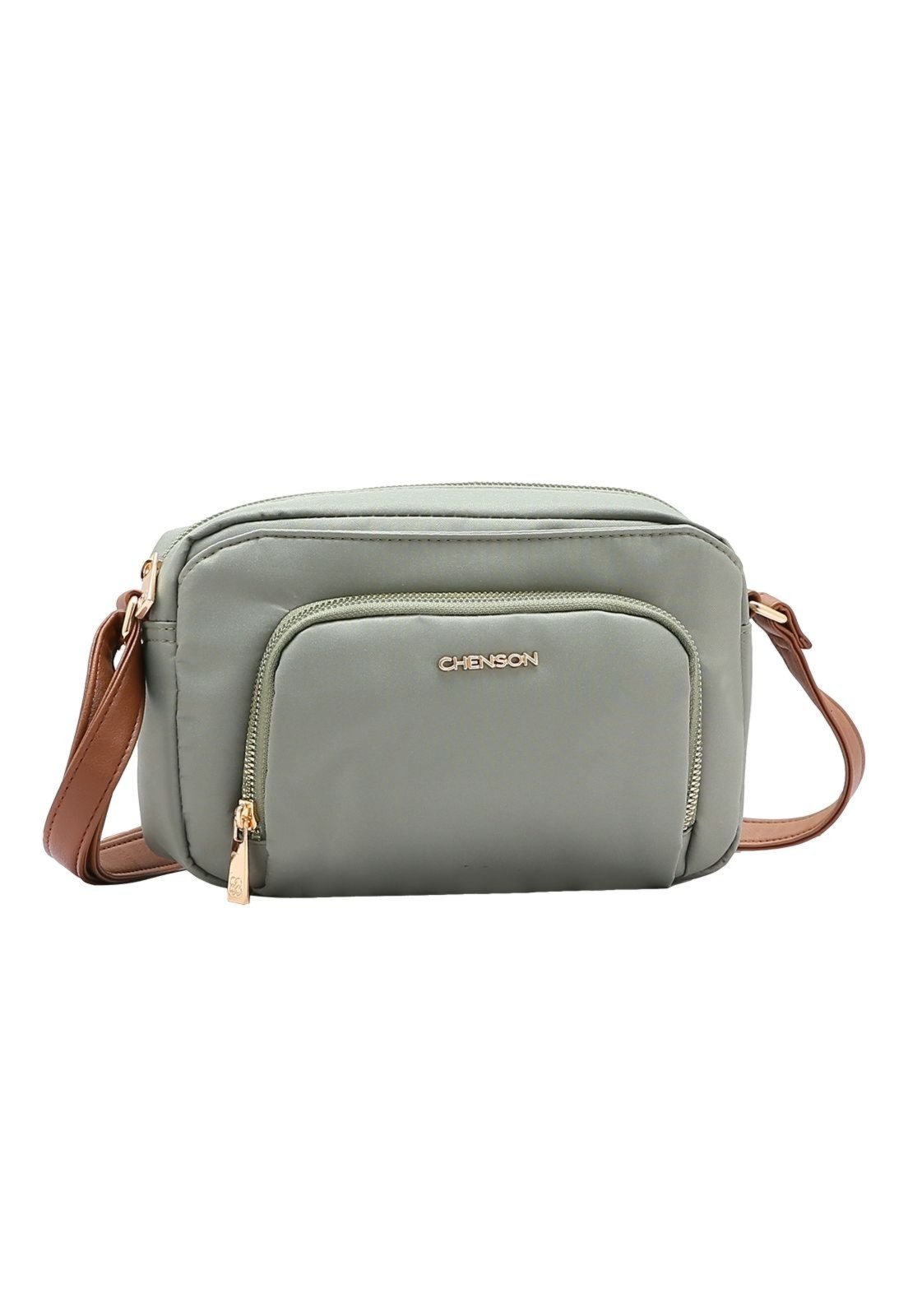 Bolsa Feminina Chenson Microfiber Verde Musgo 3184587