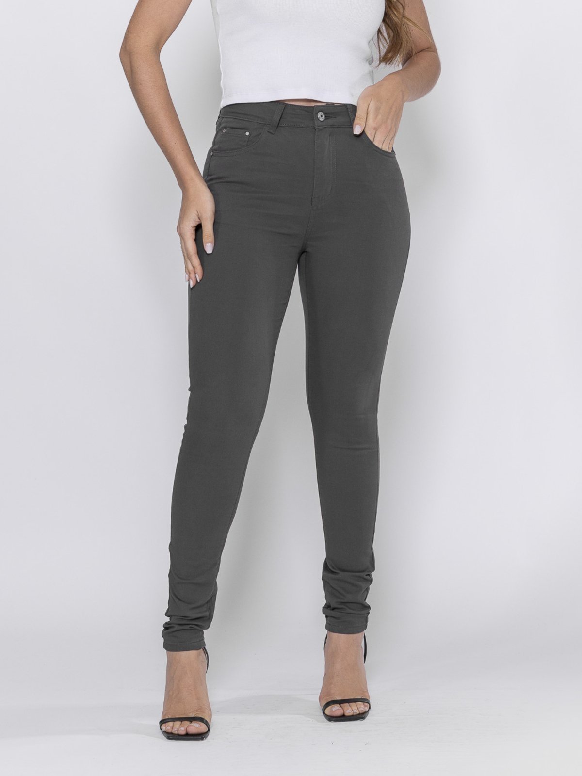 Calça Sarja Feminina Skinny Crocker – 50587
