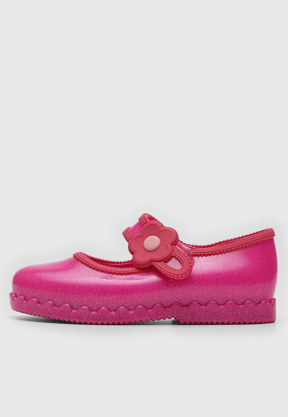 Vista 3 Infantil - Sapatilha Mini Melissa Hip Bailerina rosa Mini Melissa rosa