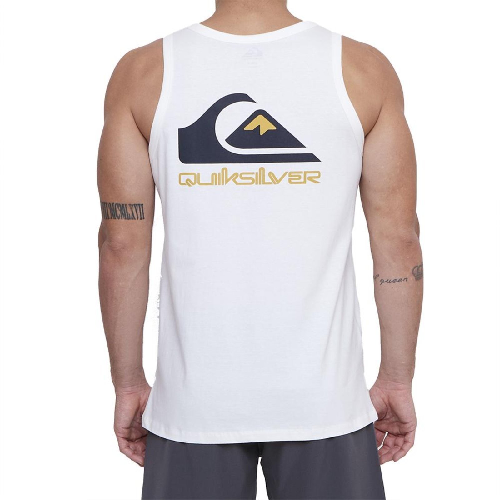 Regata Quiksilver Omni Logo SM25 Masculina Snow White