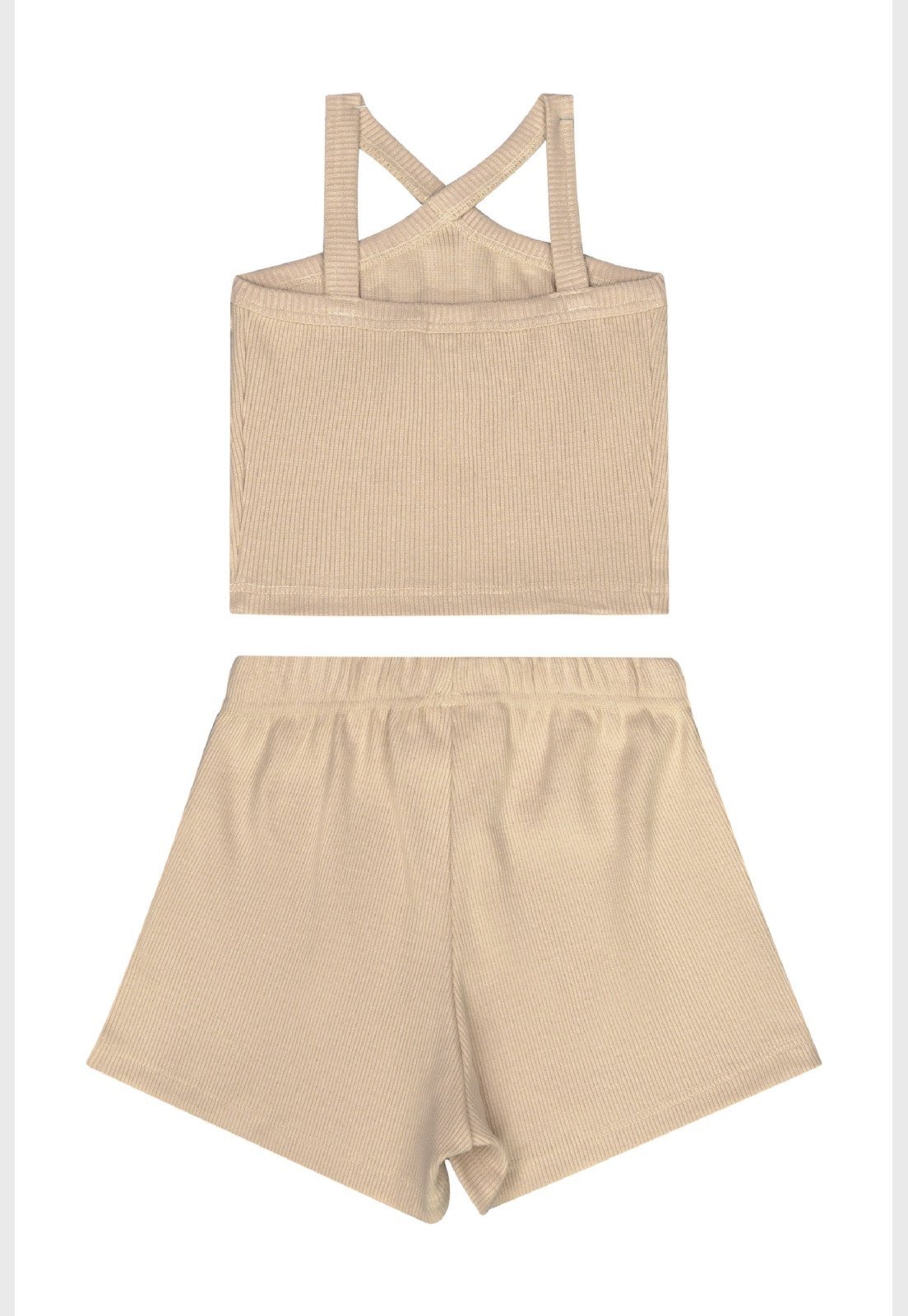 Vista 3 Infantil - Conjunto Regata e Short Guloseima bege GULOSEIMA bege