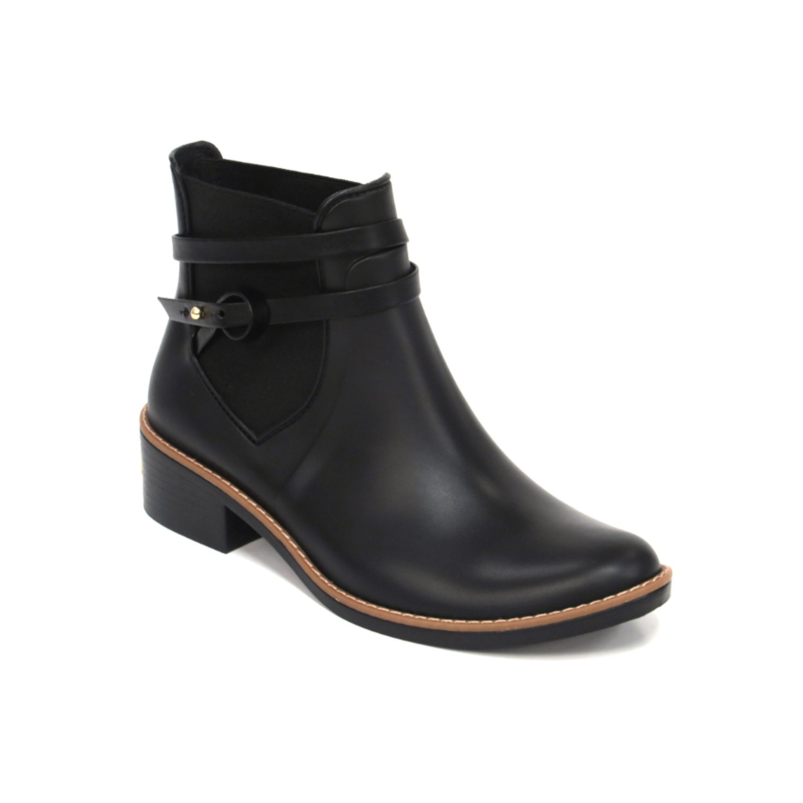 Peony Rain Bota Chelsea Colcci Preto