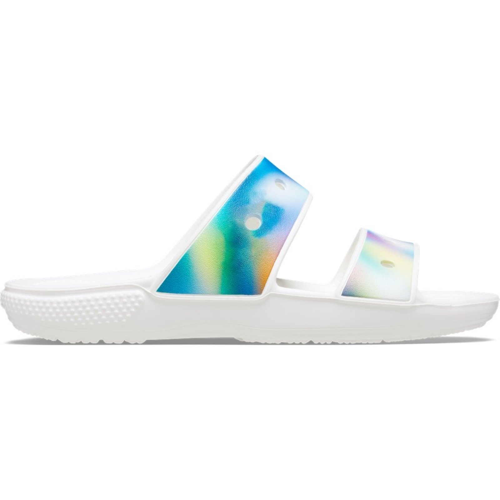 Sandália Crocs Classic Solarized Sandal White/Multi – 40 Branco