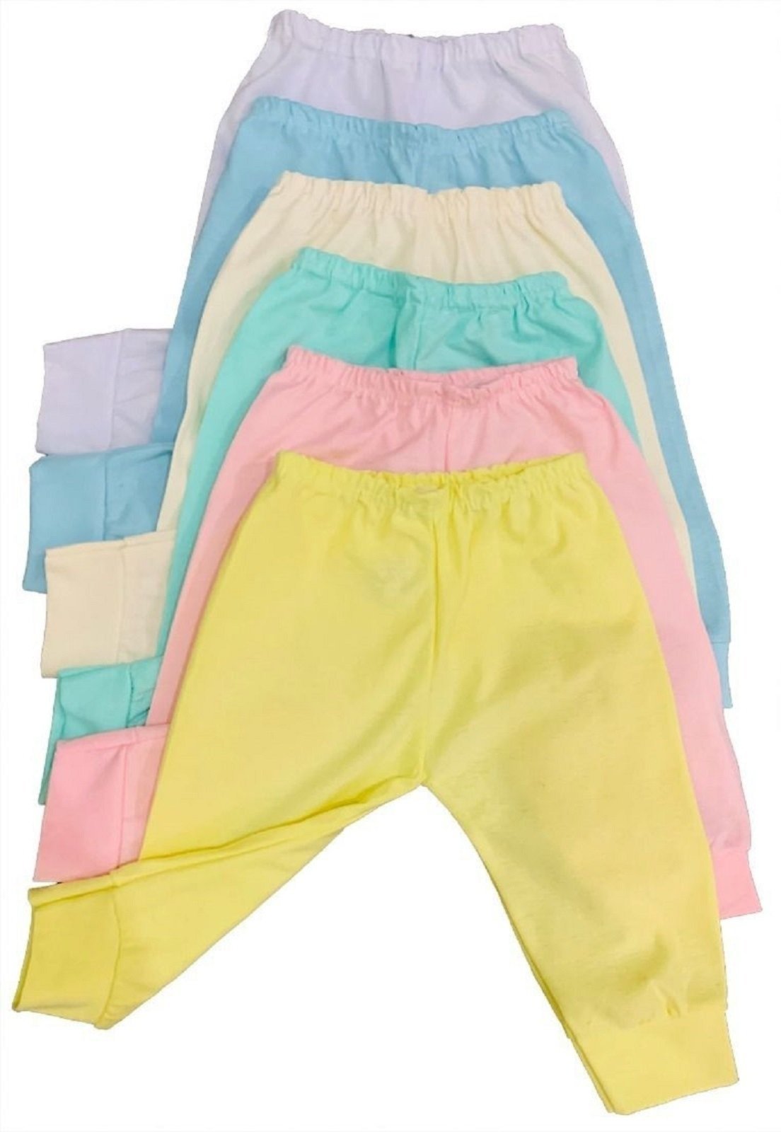 Infantil - Kit 10 Peças Calça Mijão Pé Aberto Azul