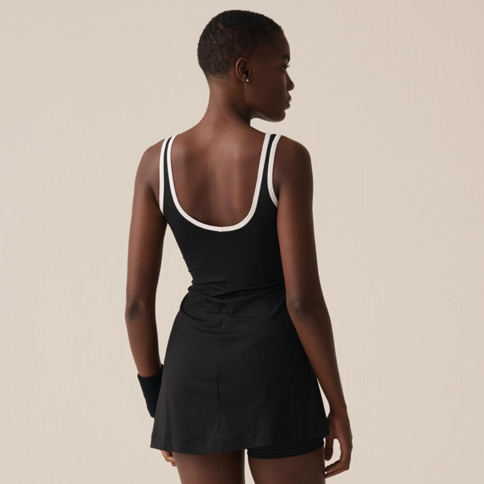 Vista 3 Vestido Fila Slim Tennis Sports Club Feminino incolor Fila incolor