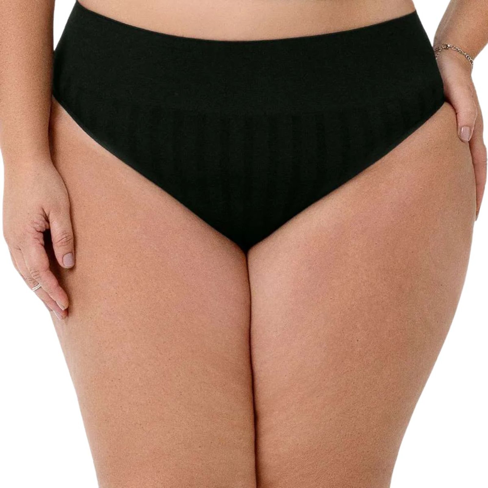 Calcinha Plus Size Tanga Jacquard Sem Costura Zee Rucci