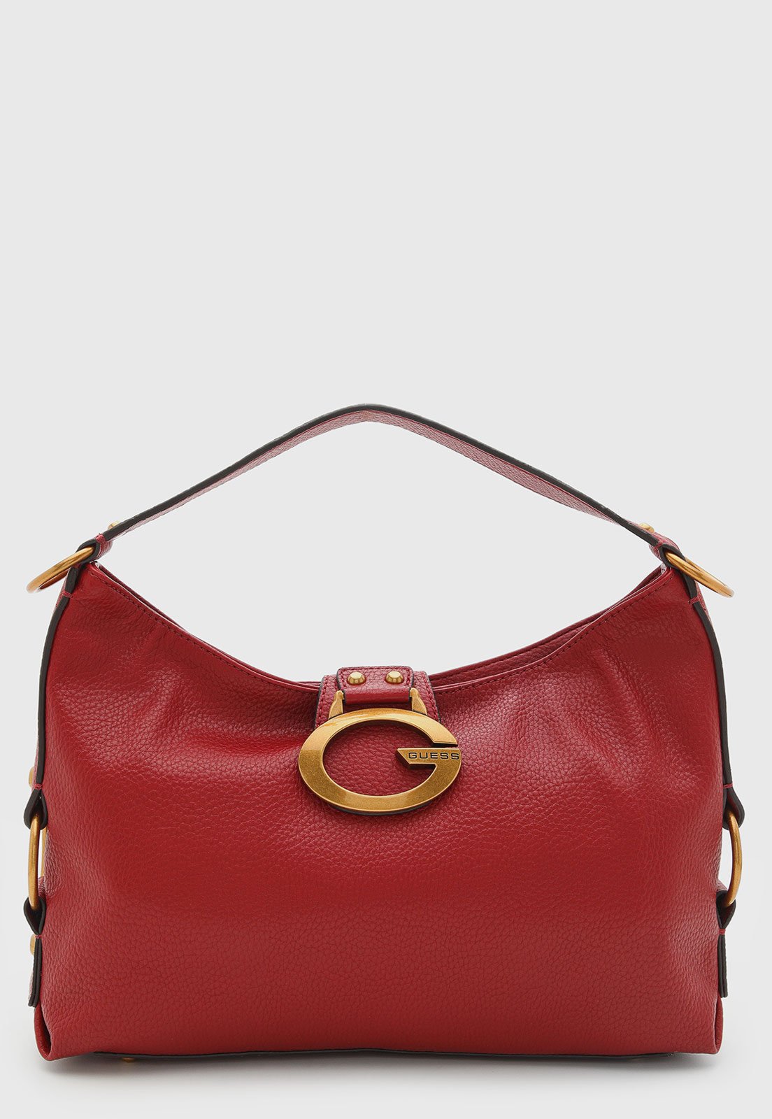 Vista 2 Bolsa Feminina Guess Grande Detalhe G Vermelha vermelho vermelho