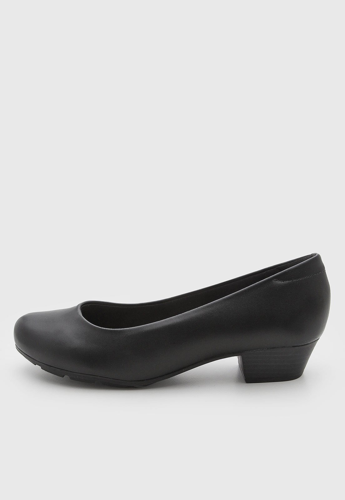 Scarpin Feminino Modare Salto Baixo Preto