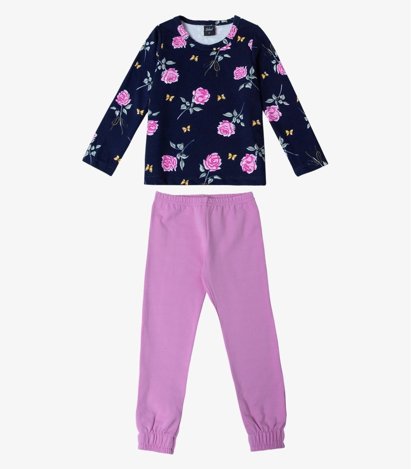 Pijama Menina Select Preto