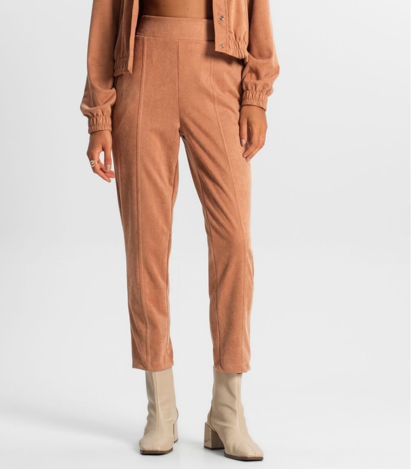 Vista 3 Calça Suede Feminina Rovitex marrom Rovitex marrom