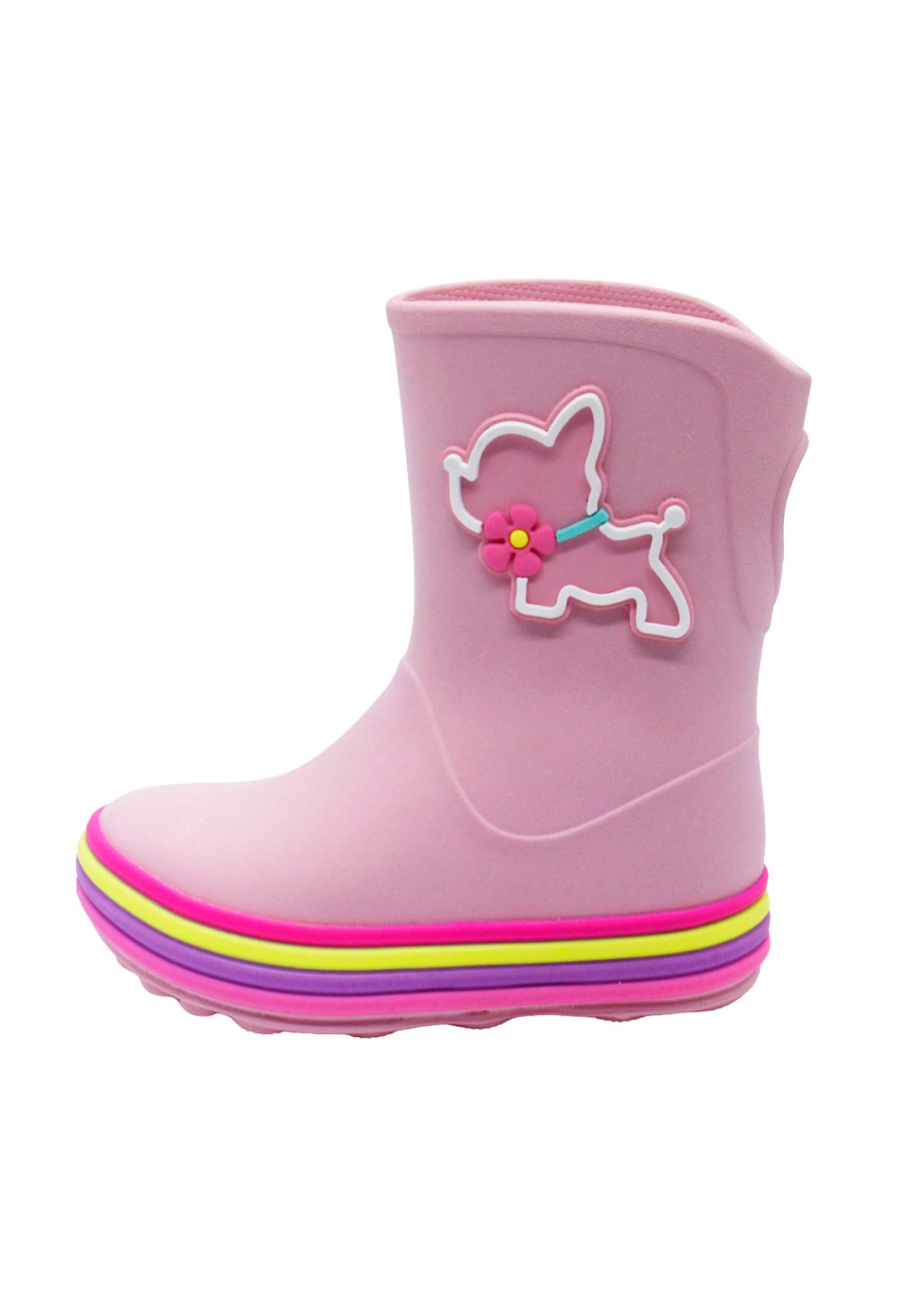 Infantil - Galocha Plugt Menina Cachorrinha Rosa Balé