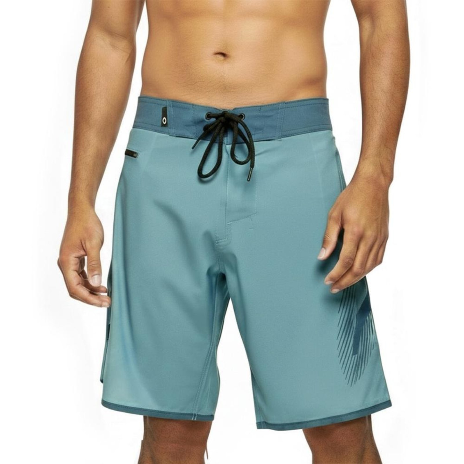 Shorts Oakley Masculino B1B Surf Logo Hybrid Verde